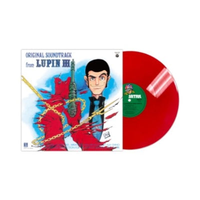 Lupin the Third Original Soundtrack (Clear Red Vinyl)