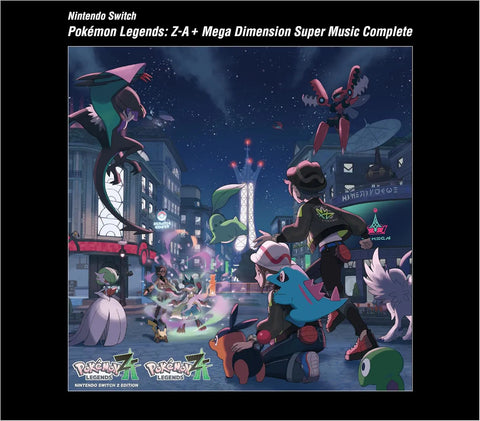 Nintendo Switch Pokémon Legends Z-A + Mega Dimension Super Music Complete (5XCD)