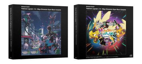 Nintendo Switch Pokémon Legends Z-A + Mega Dimension Super Music Complete (5XCD)
