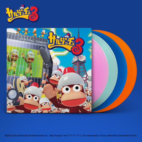 Soichi Terada: Ape Escape 3 Originape Soundtracks in a Box (4XLP)