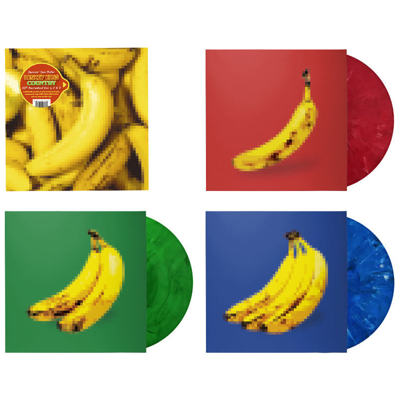 Donkey Kong Country 1, 2 & 3 OST Recreated 6XLP (Jammin' Sam Miller)