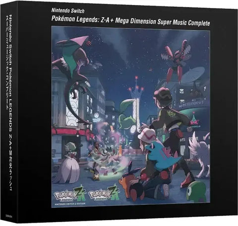 Nintendo Switch Pokémon Legends Z-A + Mega Dimension Super Music Complete (5XCD)