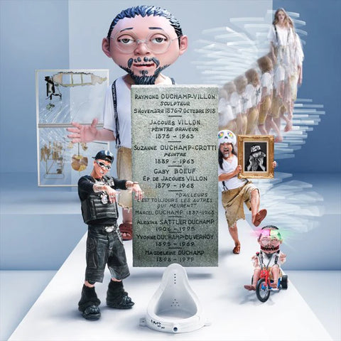 Mnnk Bro. (Takashi Murakami & Jp The Wavy): Rrose Sélavy / Besides, It's Always the Others who Die MNNK Made