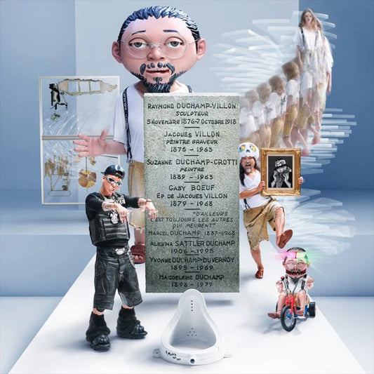 Mnnk Bro. (Takashi Murakami & Jp The Wavy): Rrose Sélavy / Besides, It's Always the Others who Die MNNK Made