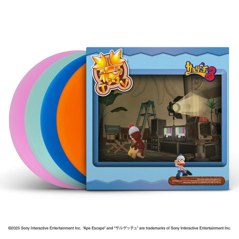 Soichi Terada: Ape Escape 3 Originape Soundtracks in a Box (4XLP)