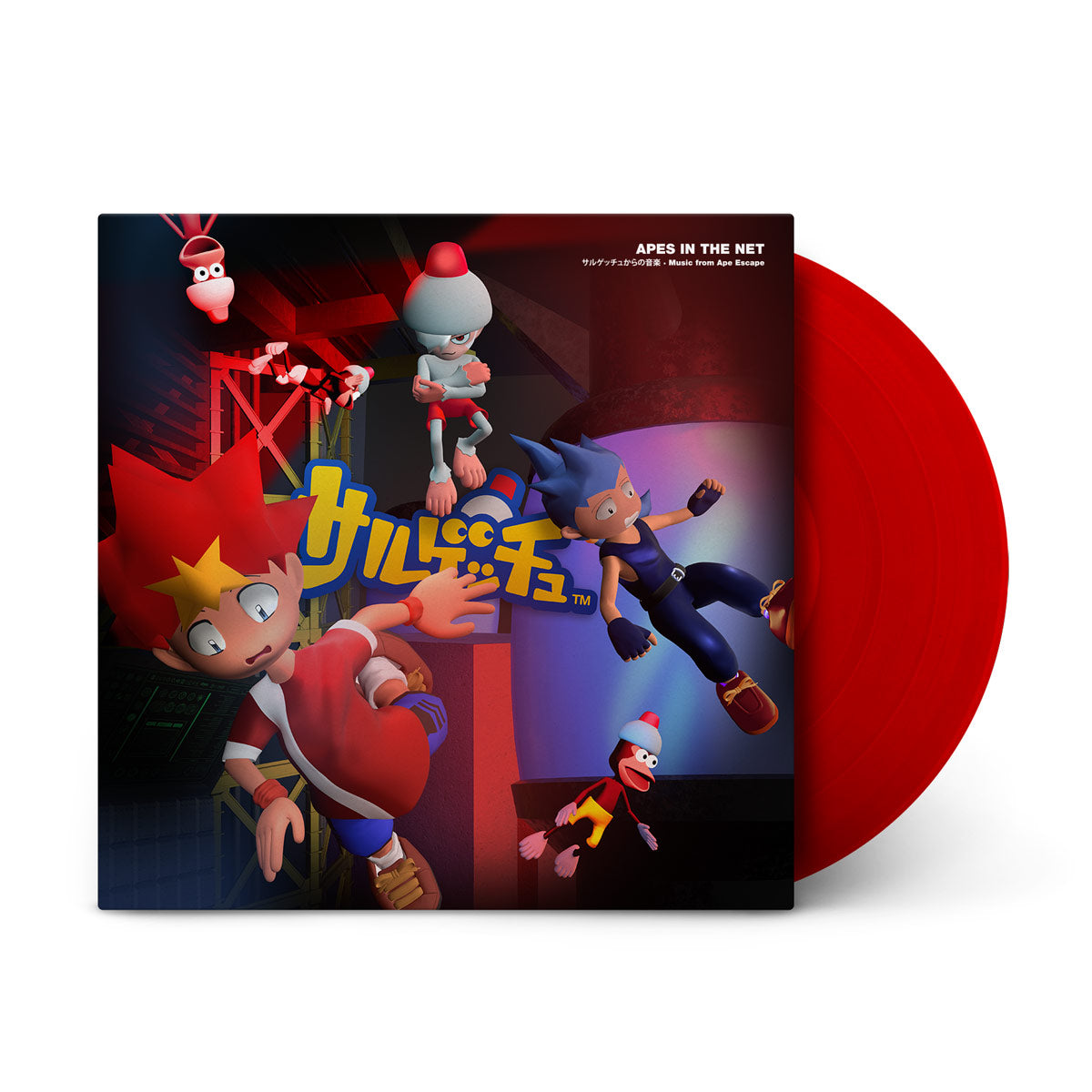 Soichi Terada: APES IN THE NET (2025 Edition on Red Vinyl)