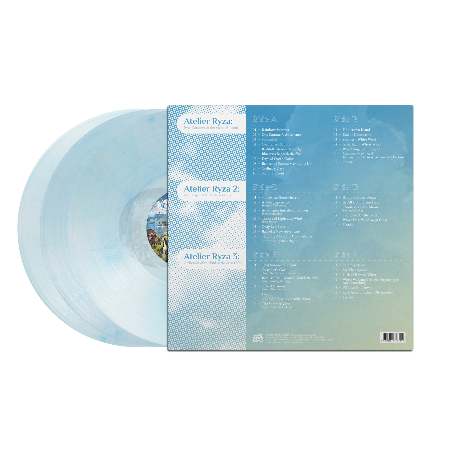 Atelier Ryza (Original Soundtrack Trilogy) 3XLP Box Set