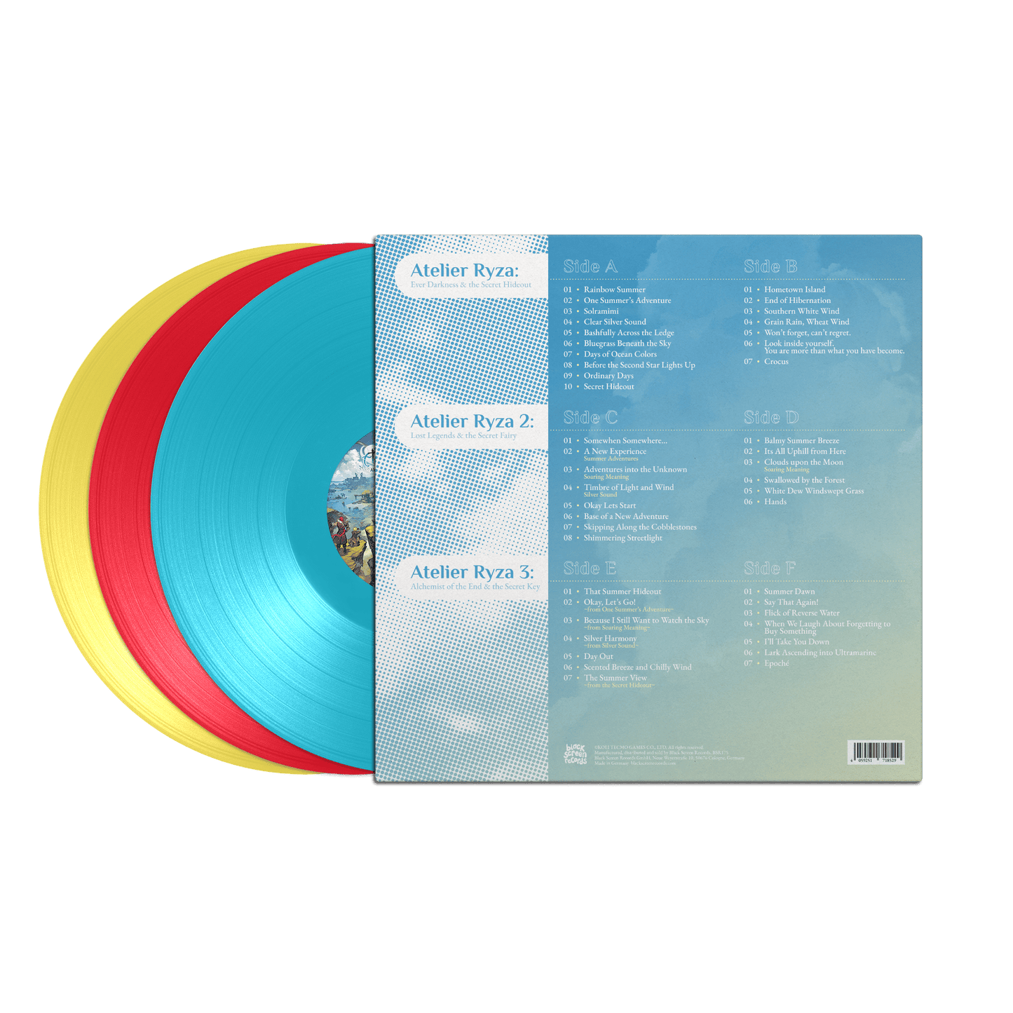 Atelier Ryza (Original Soundtrack Trilogy) 3XLP Box Set