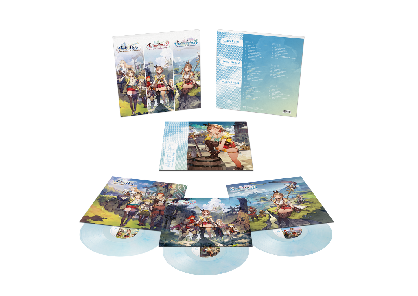 Atelier Ryza (Original Soundtrack Trilogy) 3XLP Box Set