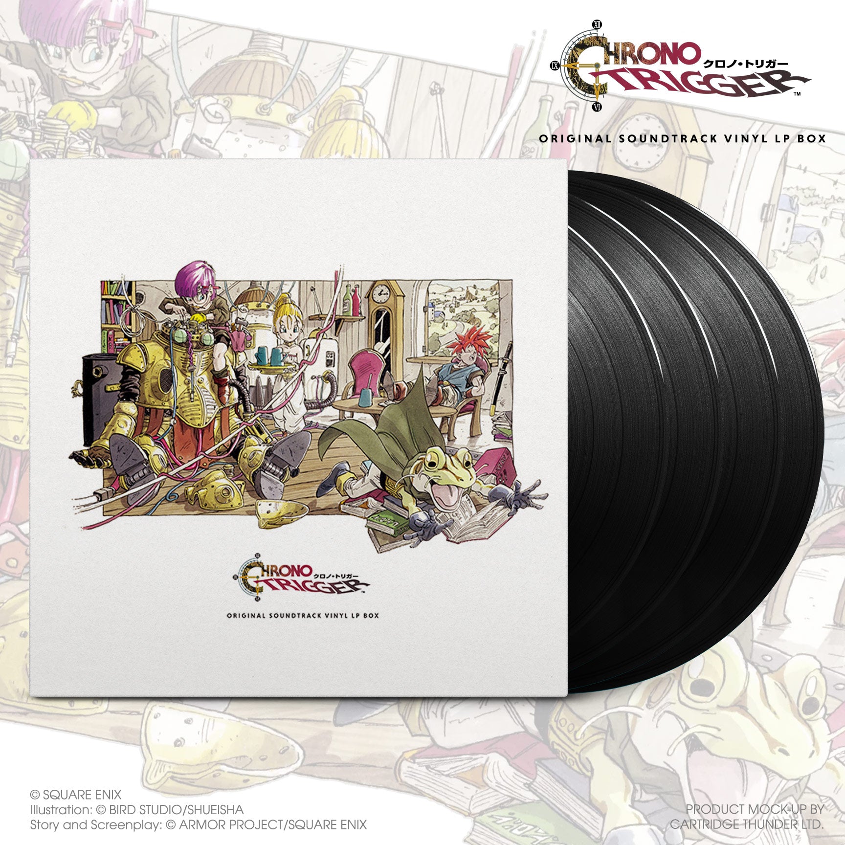 CHRONO TRIGGER Original Soundtrack Vinyl LP Box (4XLP) – Cartridge