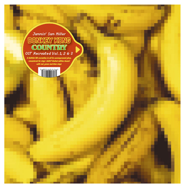 Donkey Kong Country 1, 2 & 3 OST Recreated 6XLP (Jammin' Sam