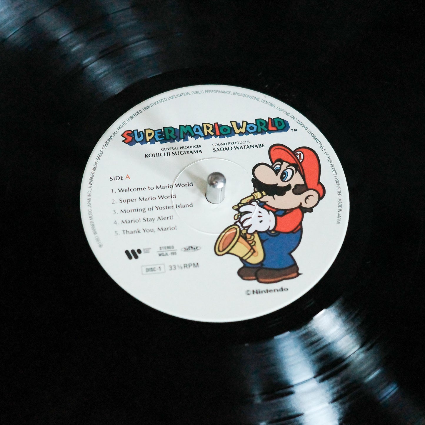 Super Mario World Original Soundtrack (3XLP)