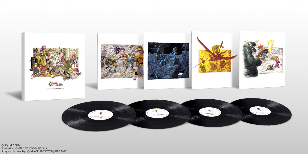 CHRONO TRIGGER Original Soundtrack Vinyl LP Box (4XLP)