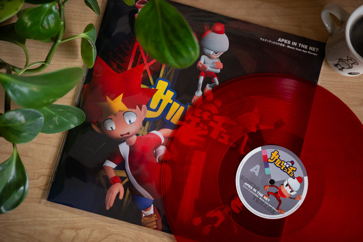Soichi Terada: APES IN THE NET (2025 Edition on Red Vinyl)