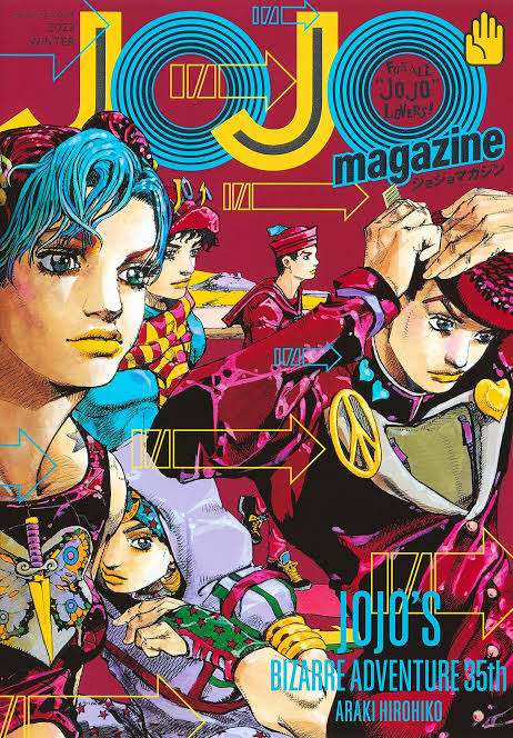JOJO Magazine 2022 Winter (Written by Hirohiko Araki)