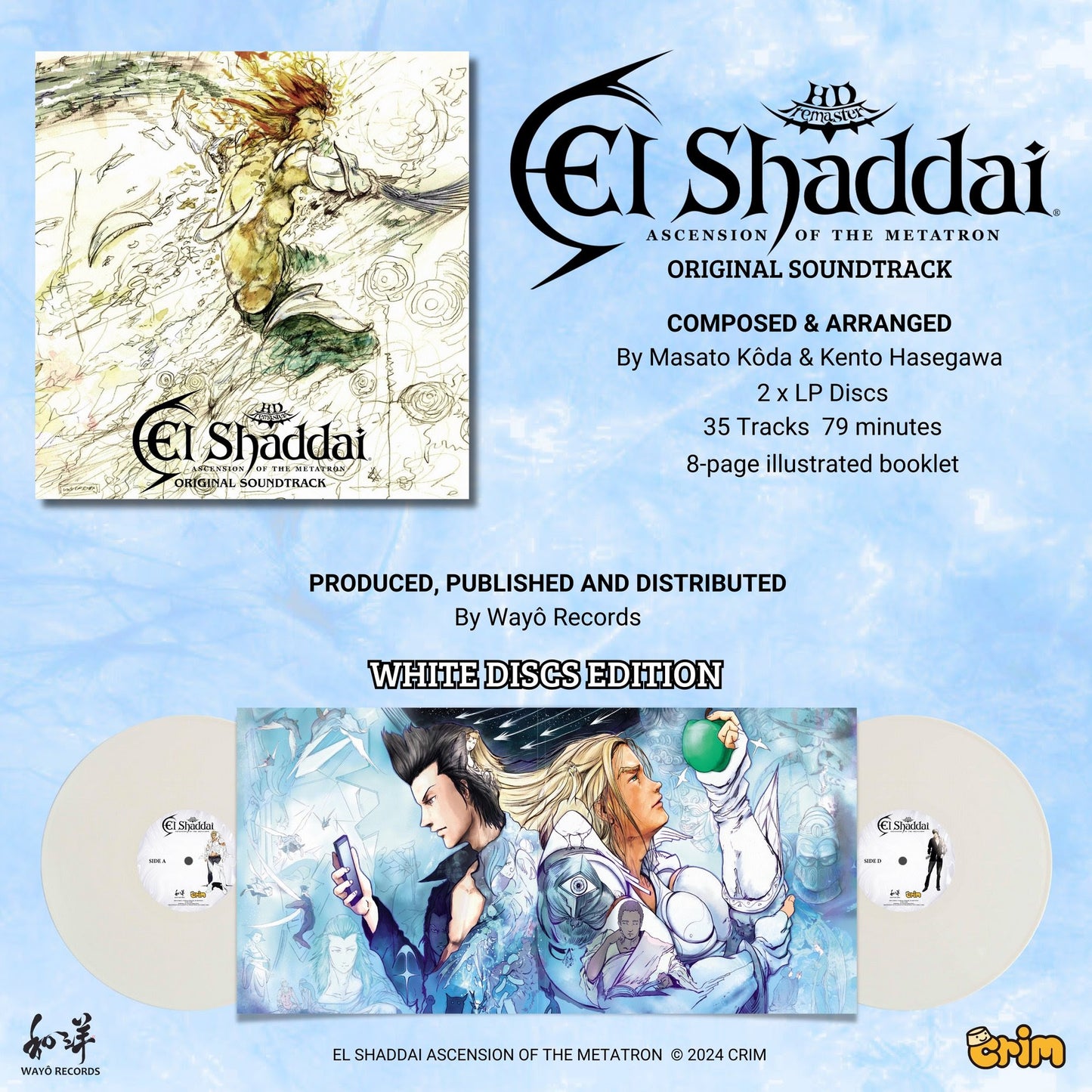 El Shaddai: Ascension of the Metatron | Original Soundtrack 2XLP
